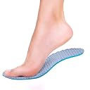GELRIDE Classic Gel Insoles Pair for Walking, Running, Sports, Formal and Safety Shoes - All Day Comfort - Made In India (Pack of 1 Pair, Regular (9-12 UK)) gallery image