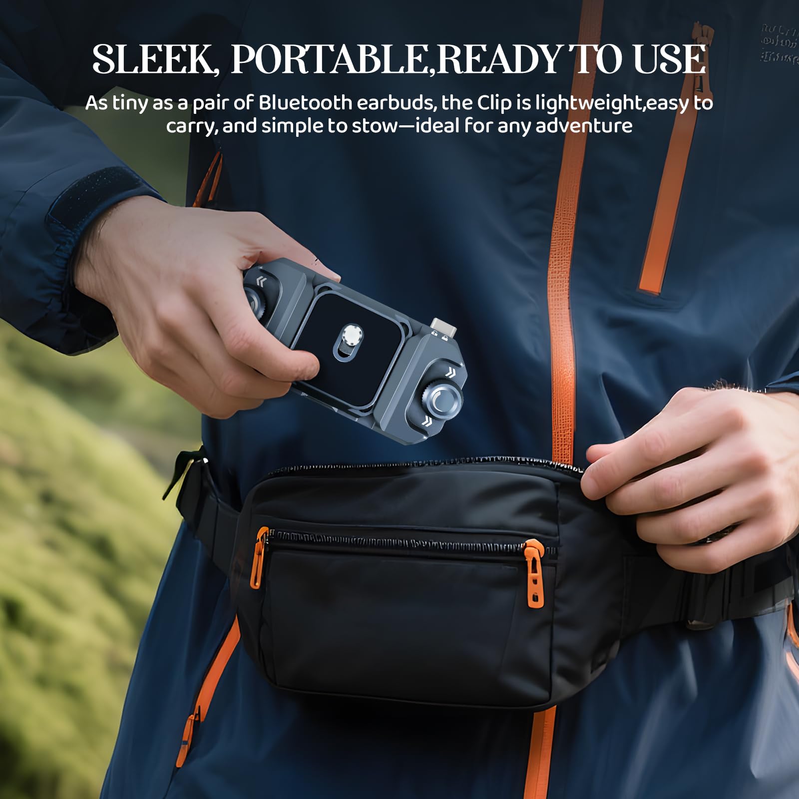 Luqixcey Kamera Rucksack Clip & Kamerahalterung für DSLR Plattenkamera Kamerahalterung Rucksack Camera Clip,Quick Release Ecosystem with 1/4 inch Screw Hole, Suitable for DSLR, Action Camera