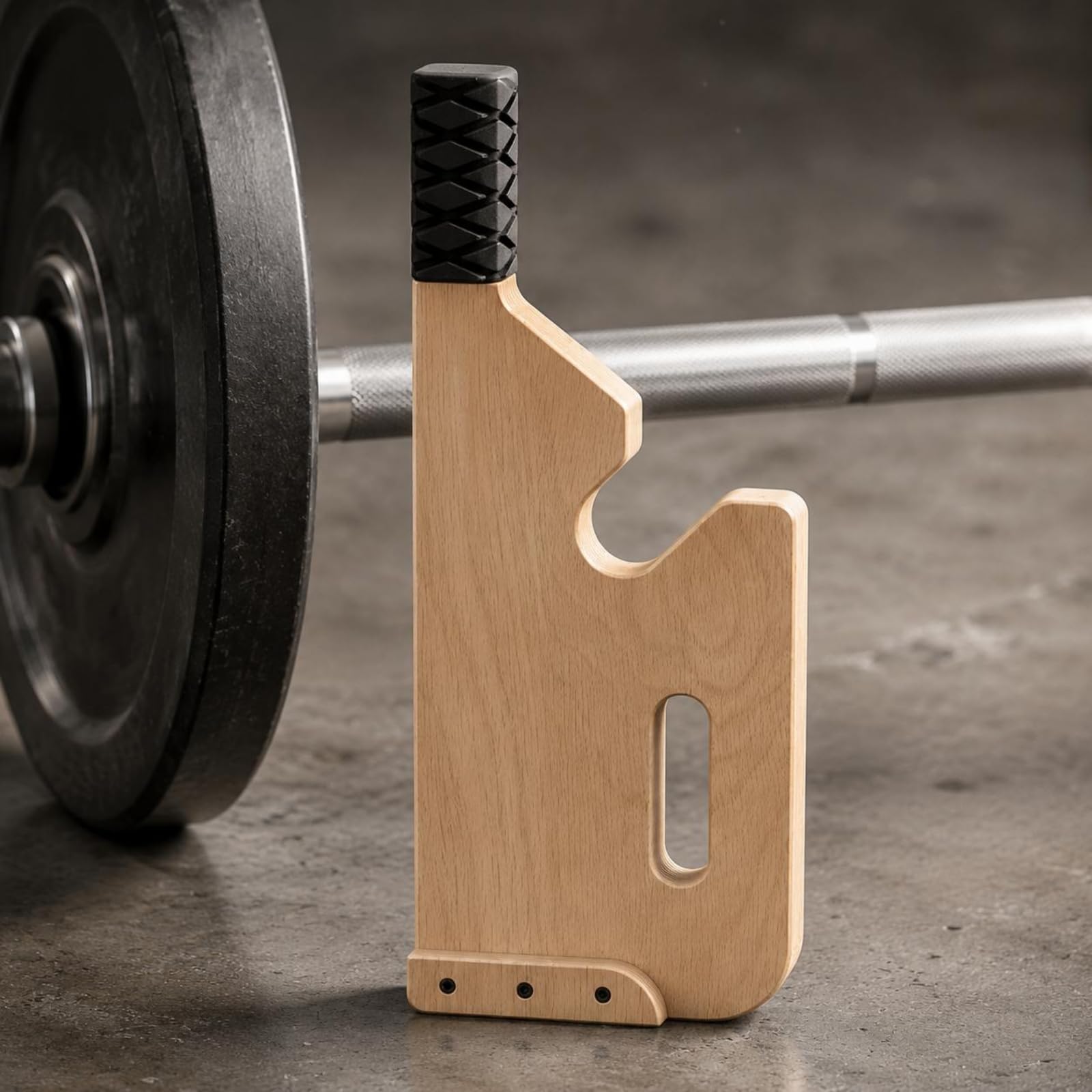Sollevatore Carichi Bilanciere Palestra Attrezzo Fitness Supporto Pesi Deadlift Jack Base Larga Maniglia Comoda Struttura Stabile Allenamento Casa Palestra Uso Portatile, Nero