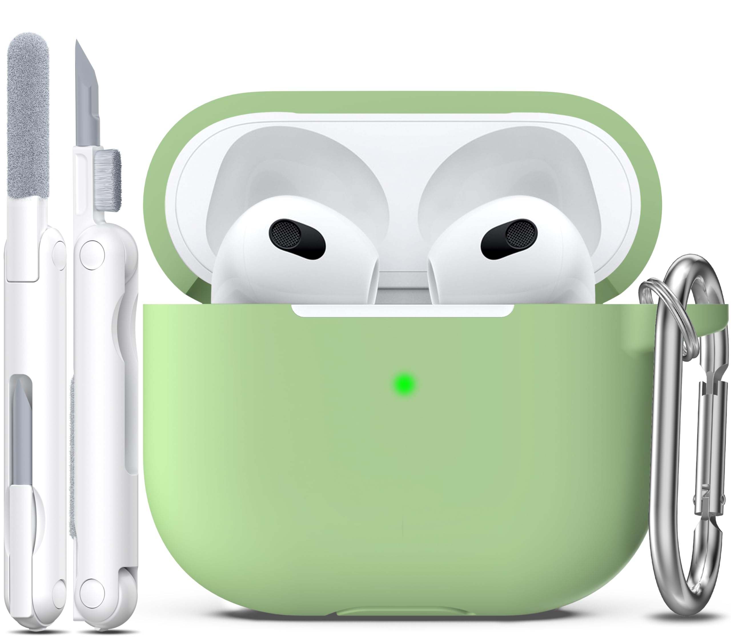 R-fun for AirPods Pro 2 Case Silicone Cover, Pine Green — Amazon image 28