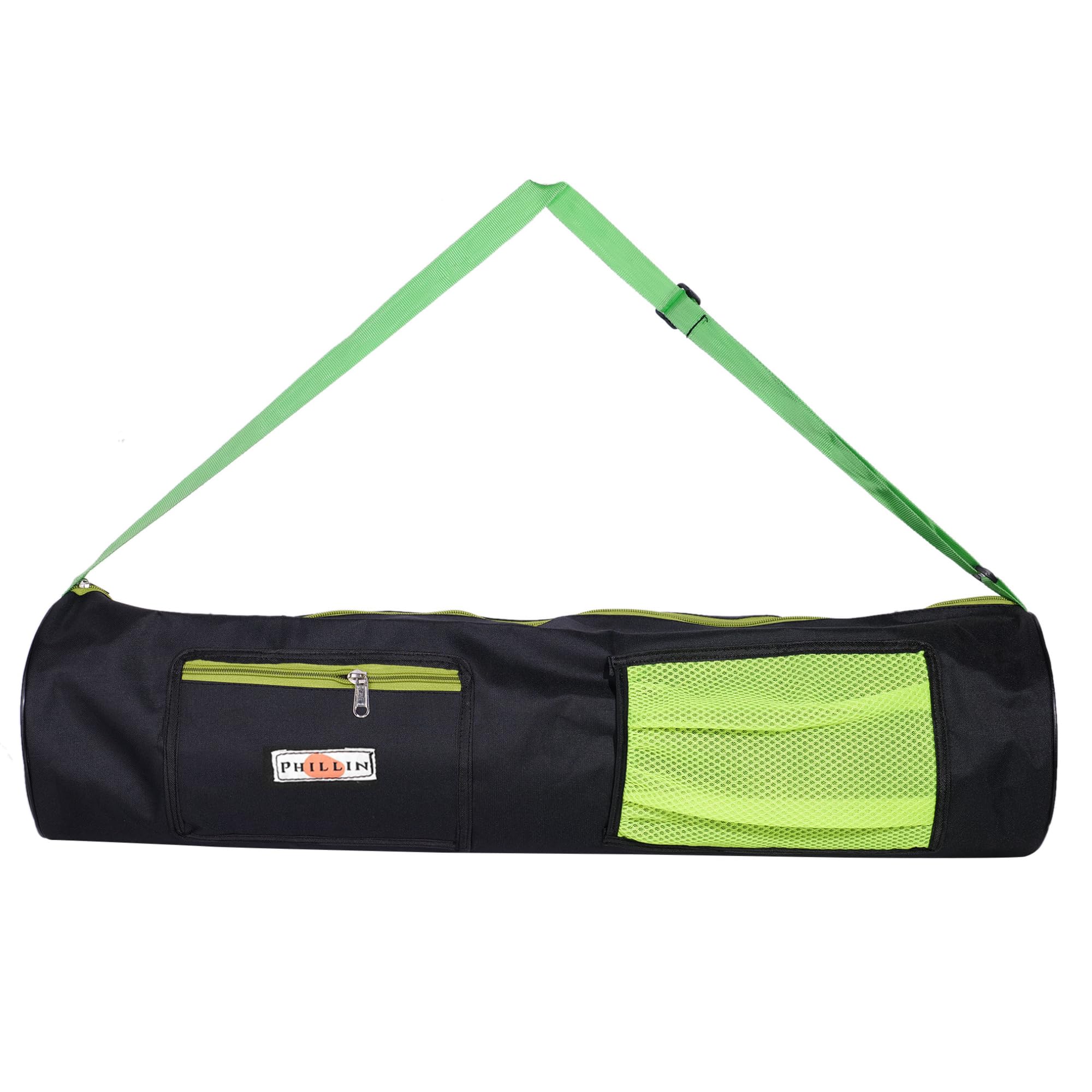 PHILLIN Yoga Mat Cover Bag with Adjustable Shoulder Strap Waterproof Yoga Mats Carry Bags fit for 4mm to 8 mm Yoga Mat for Women and Men Zipper Yoga Mat Bag for Meditation Mat (Neon) (B0D2TRZT76) Amazon Price History, Amazon Price Tracker
