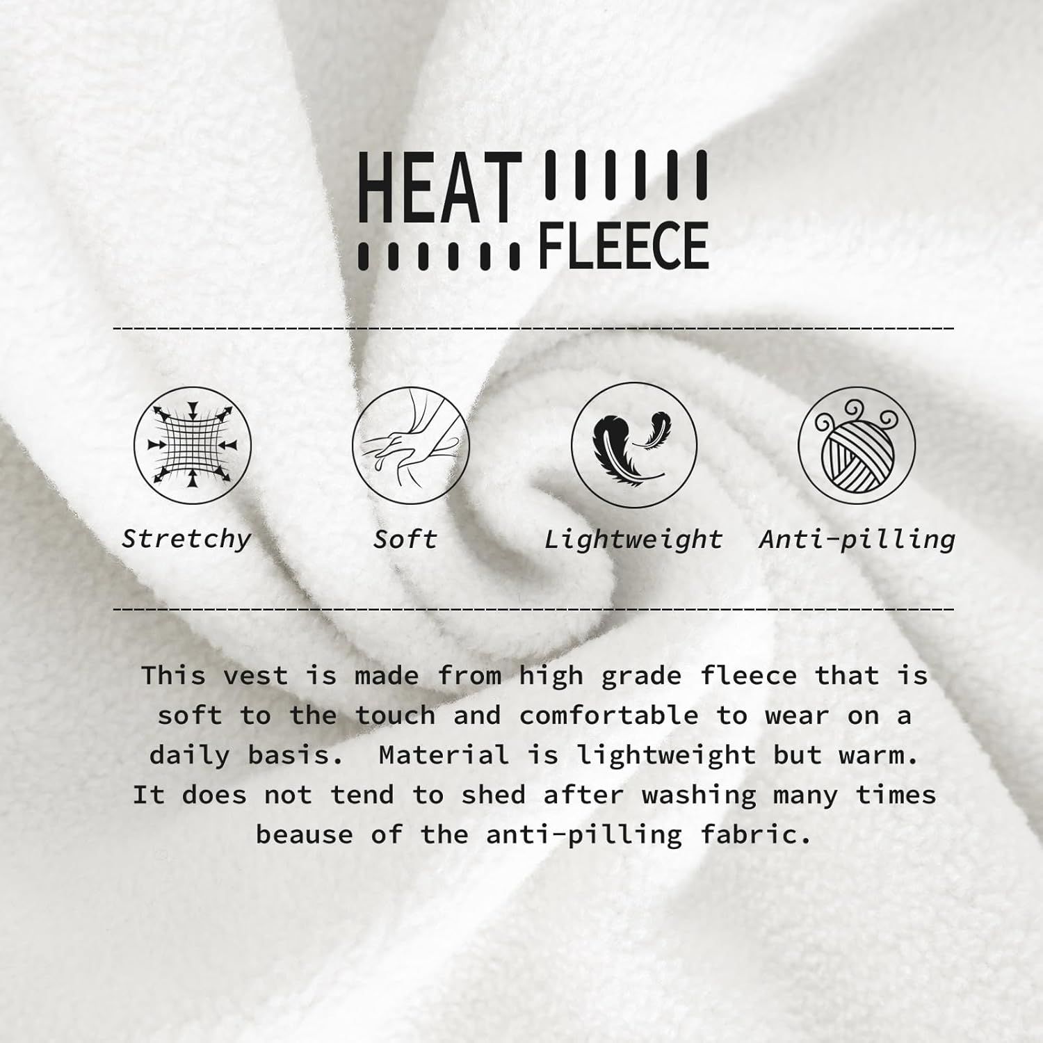 33,000ft Women's Zip Up Fleece Jacket, Long Sleeve Warm Soft Polar Lightweight Coat with Pockets for Winter - Image 6