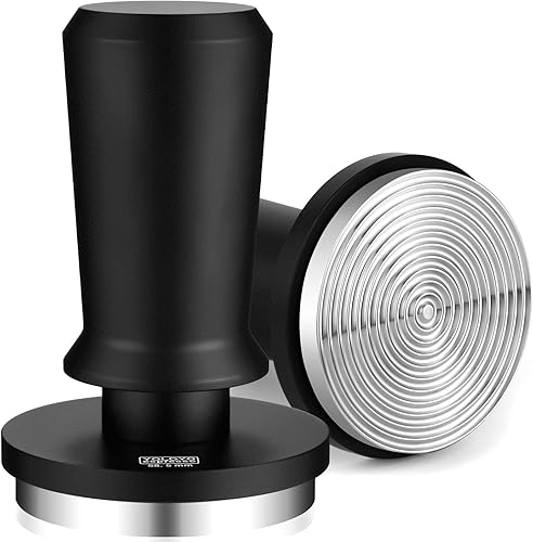 Miniatura 2 de YOLOYO - Manipulador de café expreso de 2.303 in, 30 libras de presión consistente calibrada para máquina de café expreso, 2.283 in, manipulador con