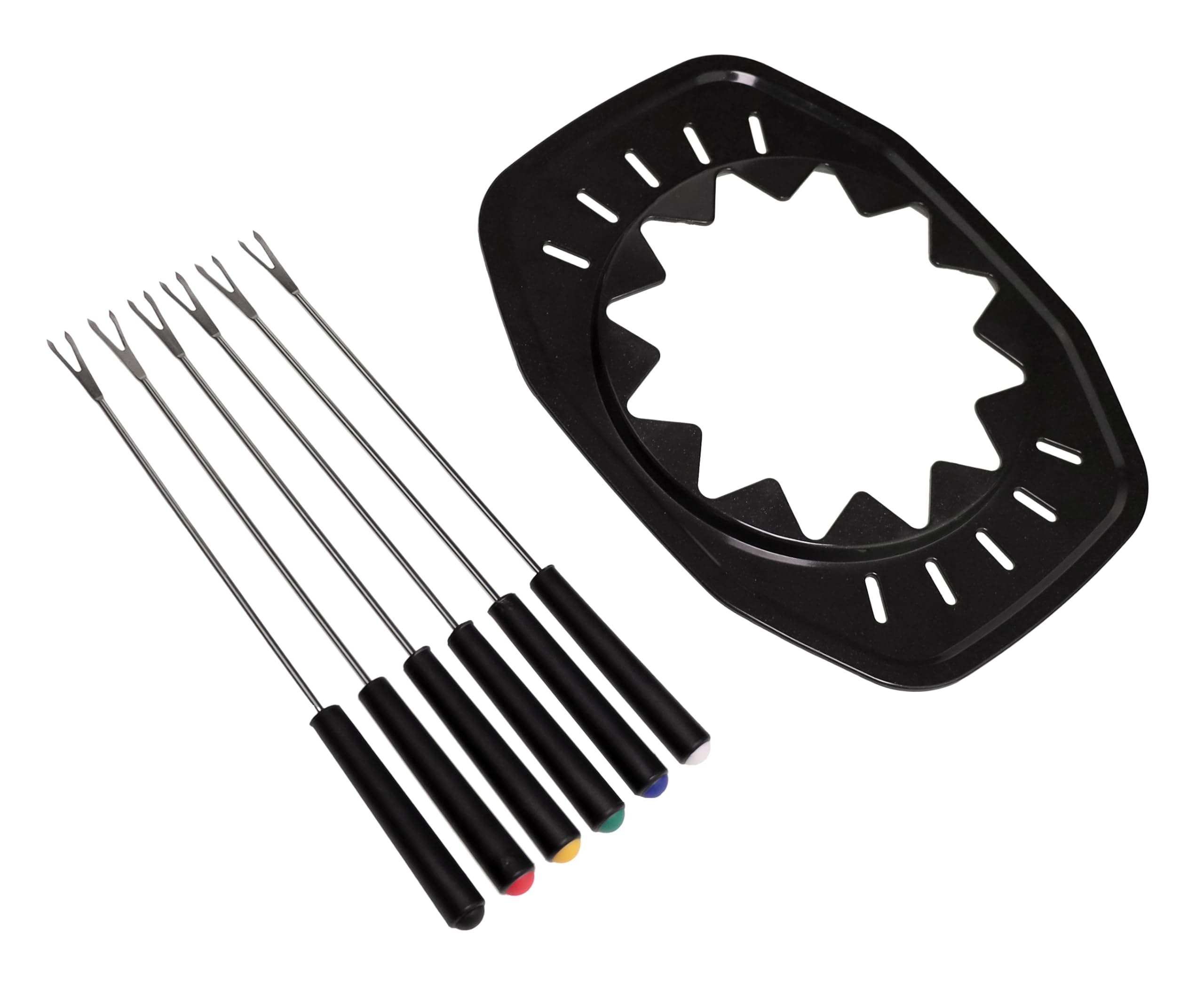 Kit anneau à fondue Fritel avec 6 fourchettes compatibles FF1400 FF1200