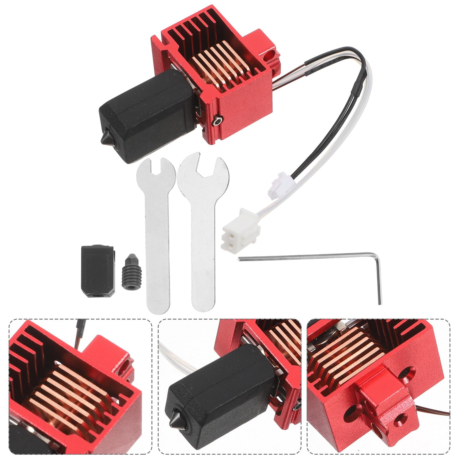 1 Set Estrusore Hot End Per Stampante 3D Kit Per 3D Kit Accessori Per Testine 3D Parte Ricambio Per Stampante 3D Ugello Estrusore