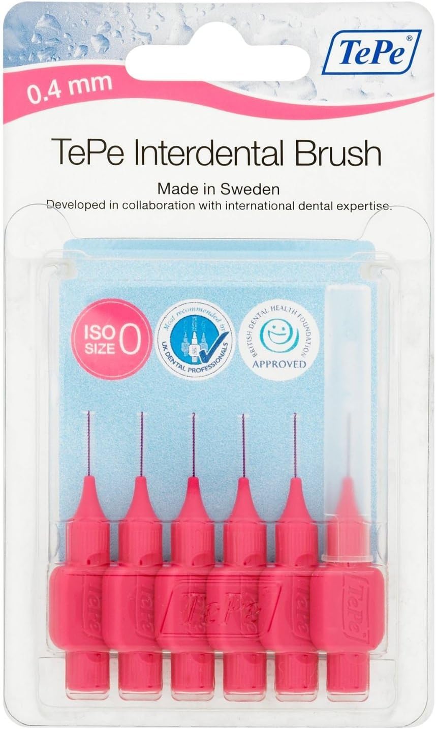 TEPE INTERDENTAL Brushes Pink0.4MM Amazon.co.uk Health & Personal Care