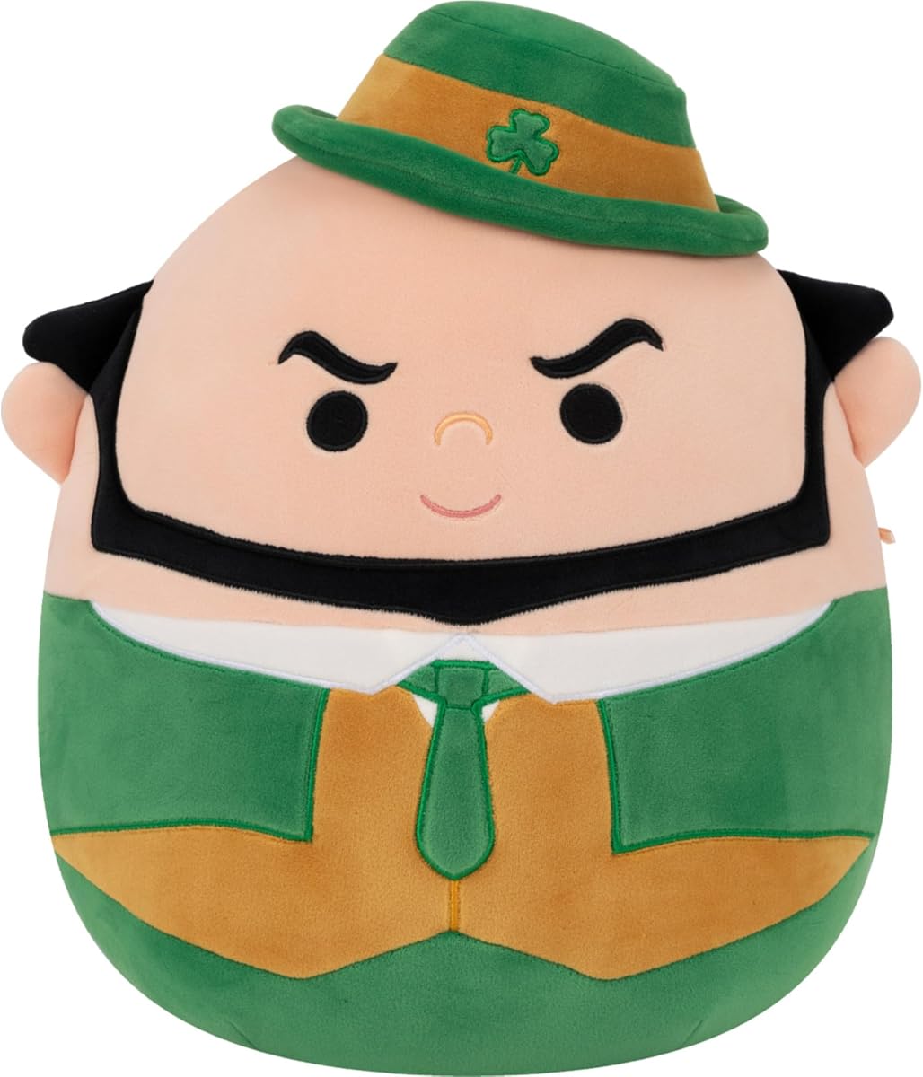 Squishmallows Notre Dame original de peluche de duende de 12 pulgadas