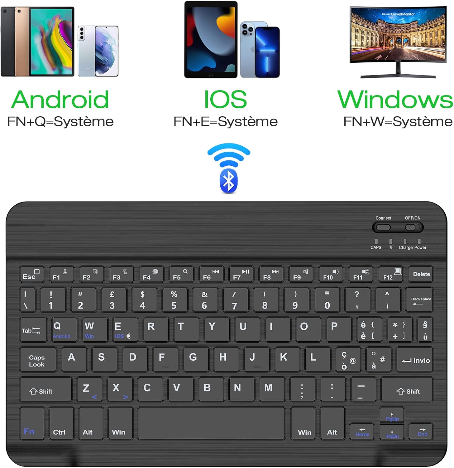 Detaljni prikaz JADEMALL tipkovnice