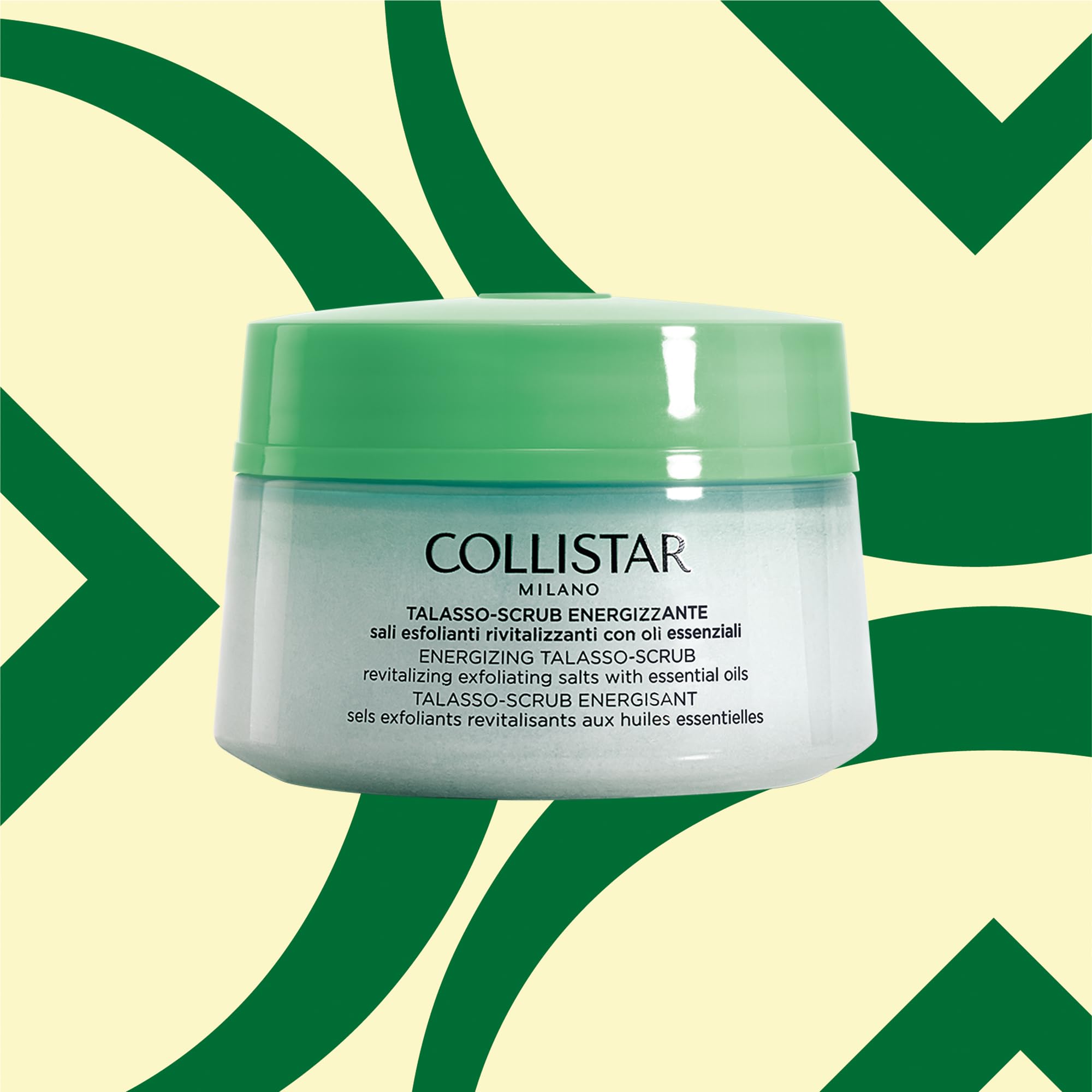 Collistar Talasso Scrub Energizzante, con Sali Marini Esfolianti e Oli Essenziali, Effetto SPA Rivitalizzante, Idratante e Levigante, Aromaterapia, 300 g