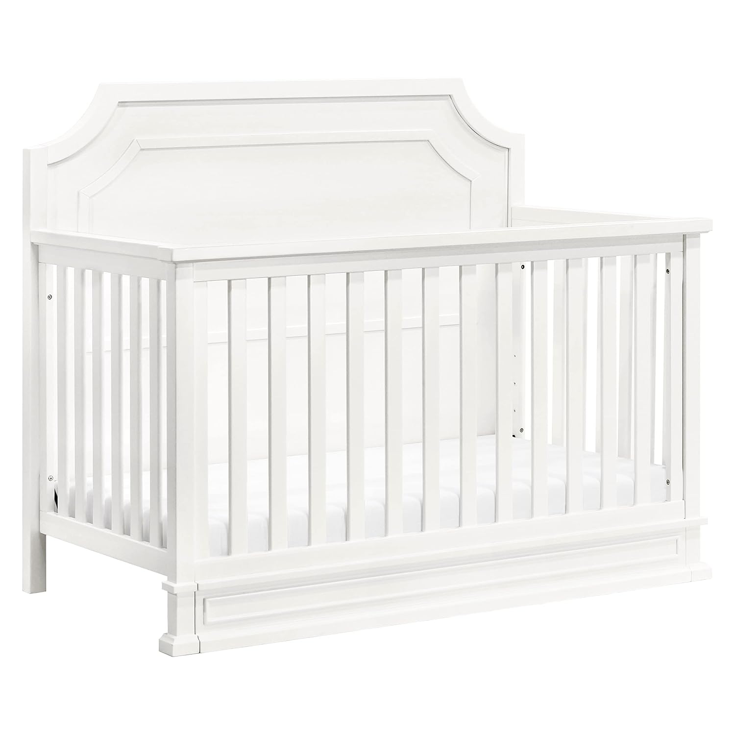 Emma Regency 4-in-1 Convertible Crib in Warm White