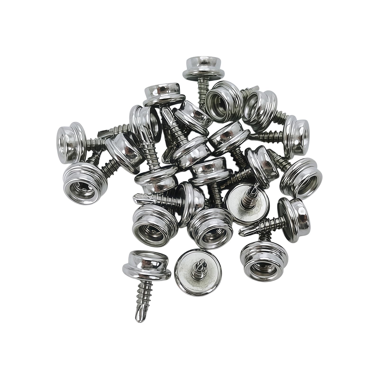 Duty Stainless Steel Drive Quick Tapping Screws 120 / 240Pcs for Mechanical Equipment and Electronics Security Bolts and Nut