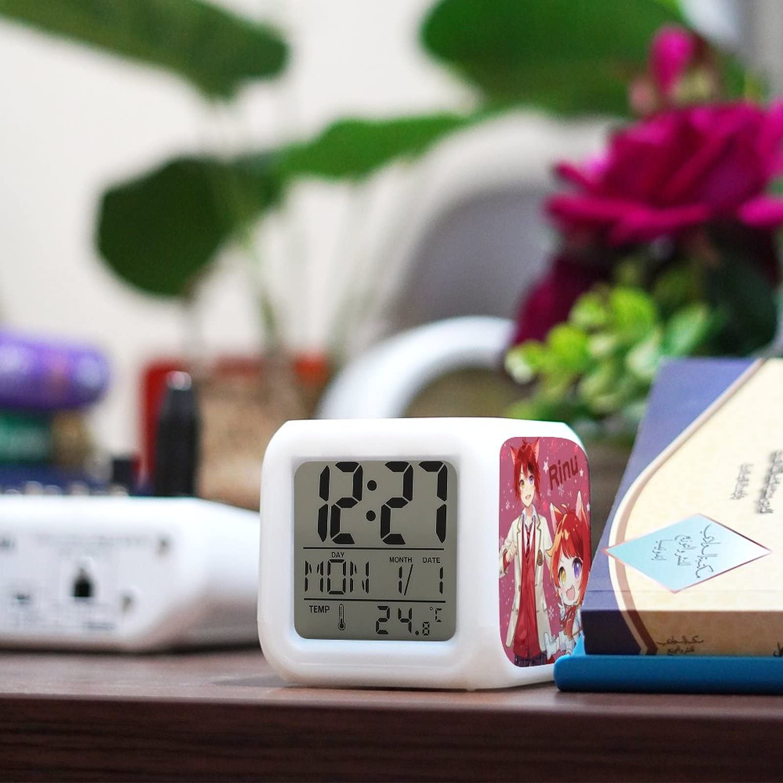 STPRadio! 目覚まし時計 莉犬 Amazon.co.jp: すとぷり 莉犬 目覚まし時計 カラーチェンジ 多