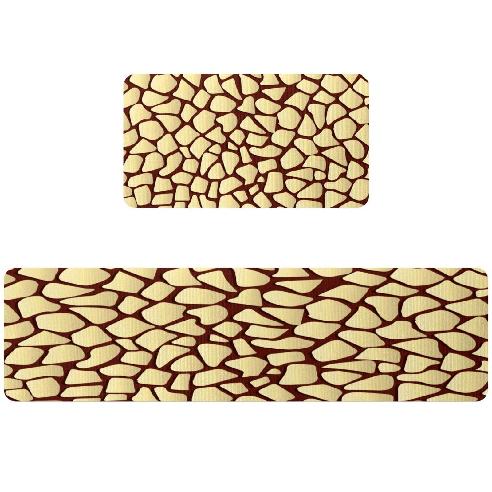 Alfombrillas de cocina antideslizantes VAPOKF súper absorbentes y lavables juego de 2