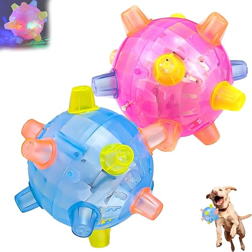 LLELEMAMO Jumping Activation Ball for Dogs