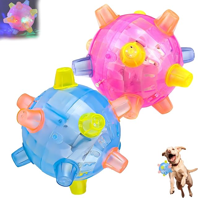 LLELEMAMO Jumping Activation Ball for Dogs