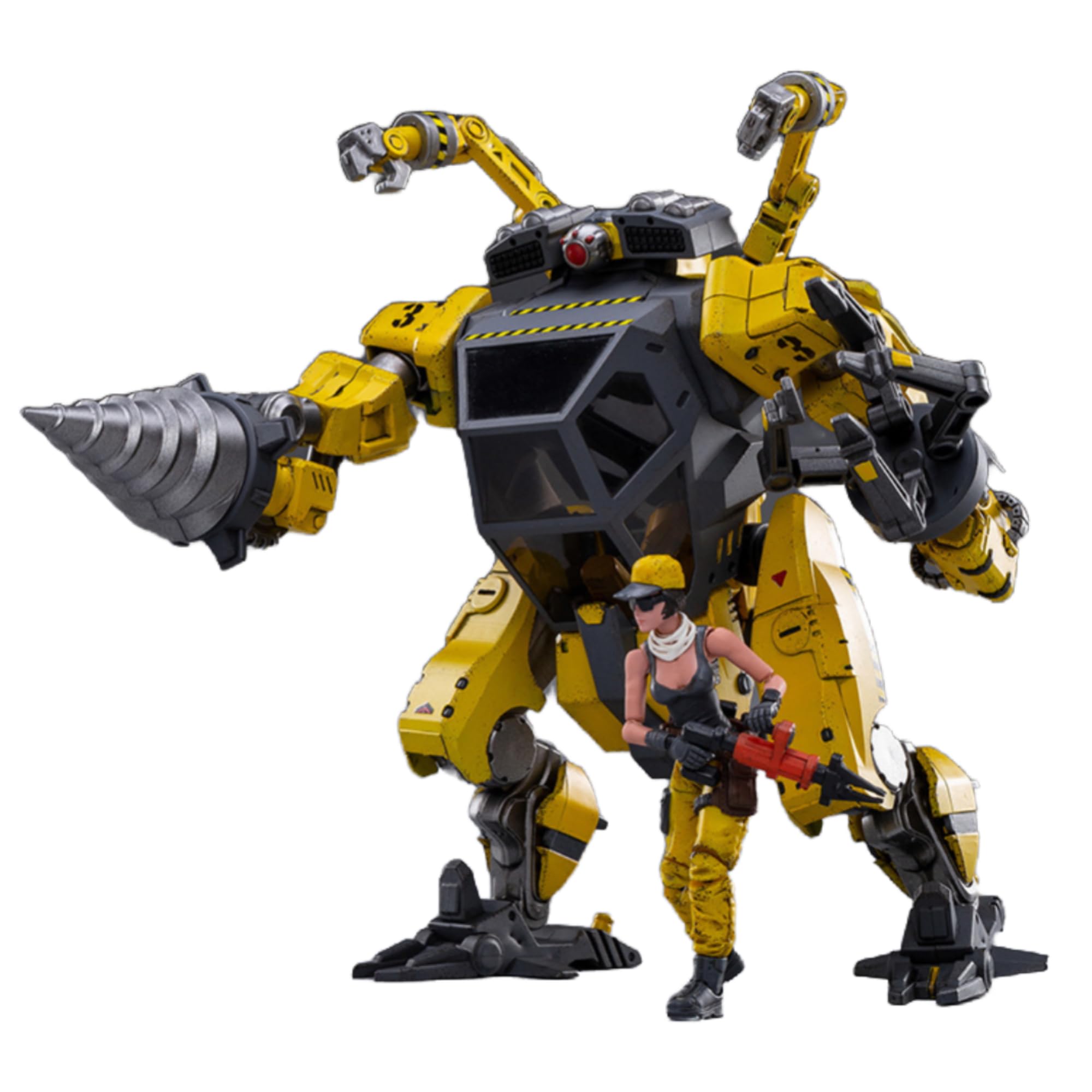 JOYTOY ノース03 メンテナンス メカ 1/18 完成品 アクション Amazon.com: JOYTOY 1/18 Action Figure North 03 (Maintenance Mech
