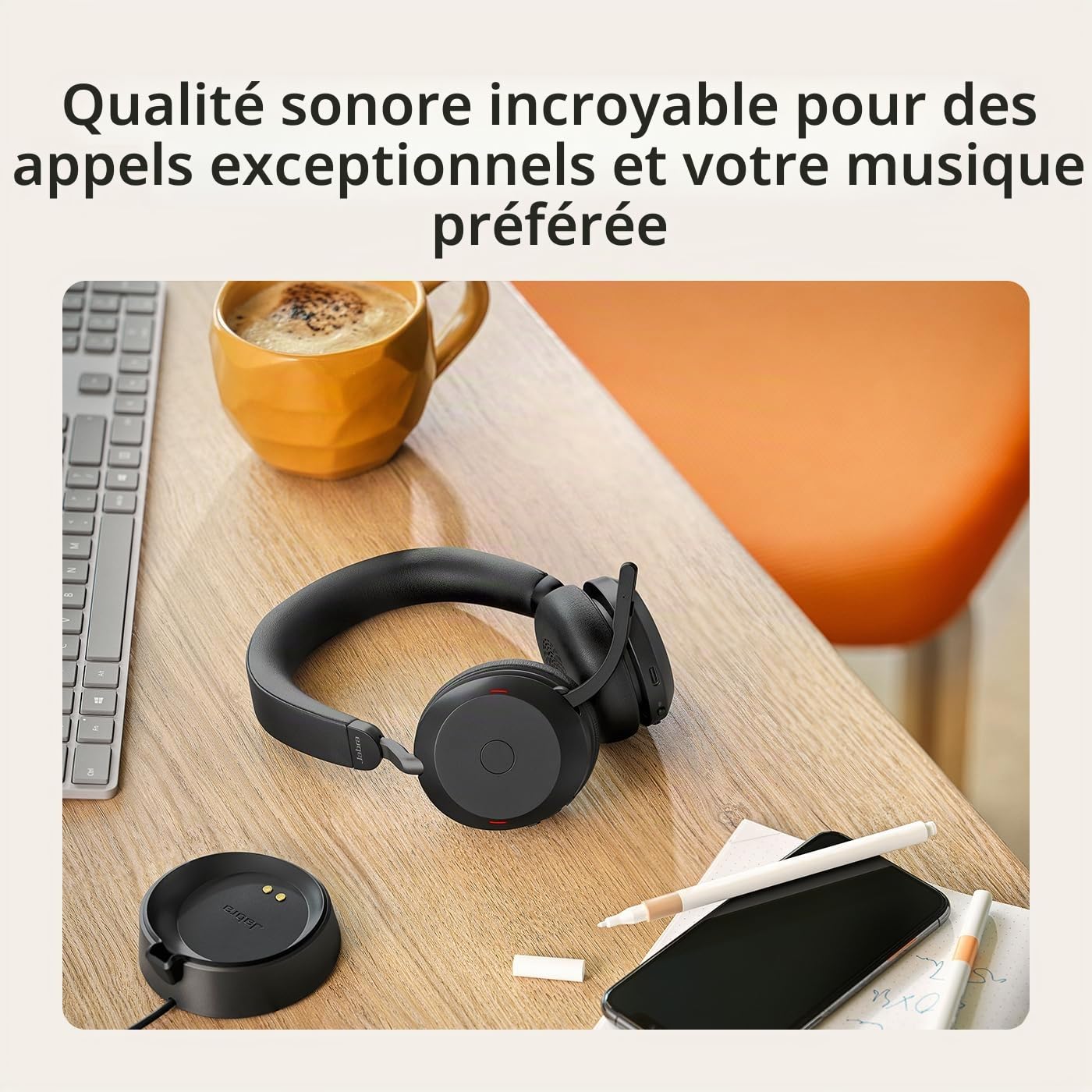 Jabra Evolve2 75 Auriculares Inalámbrico Diadema Oficina/Centro de llamadas Bluetooth Negro