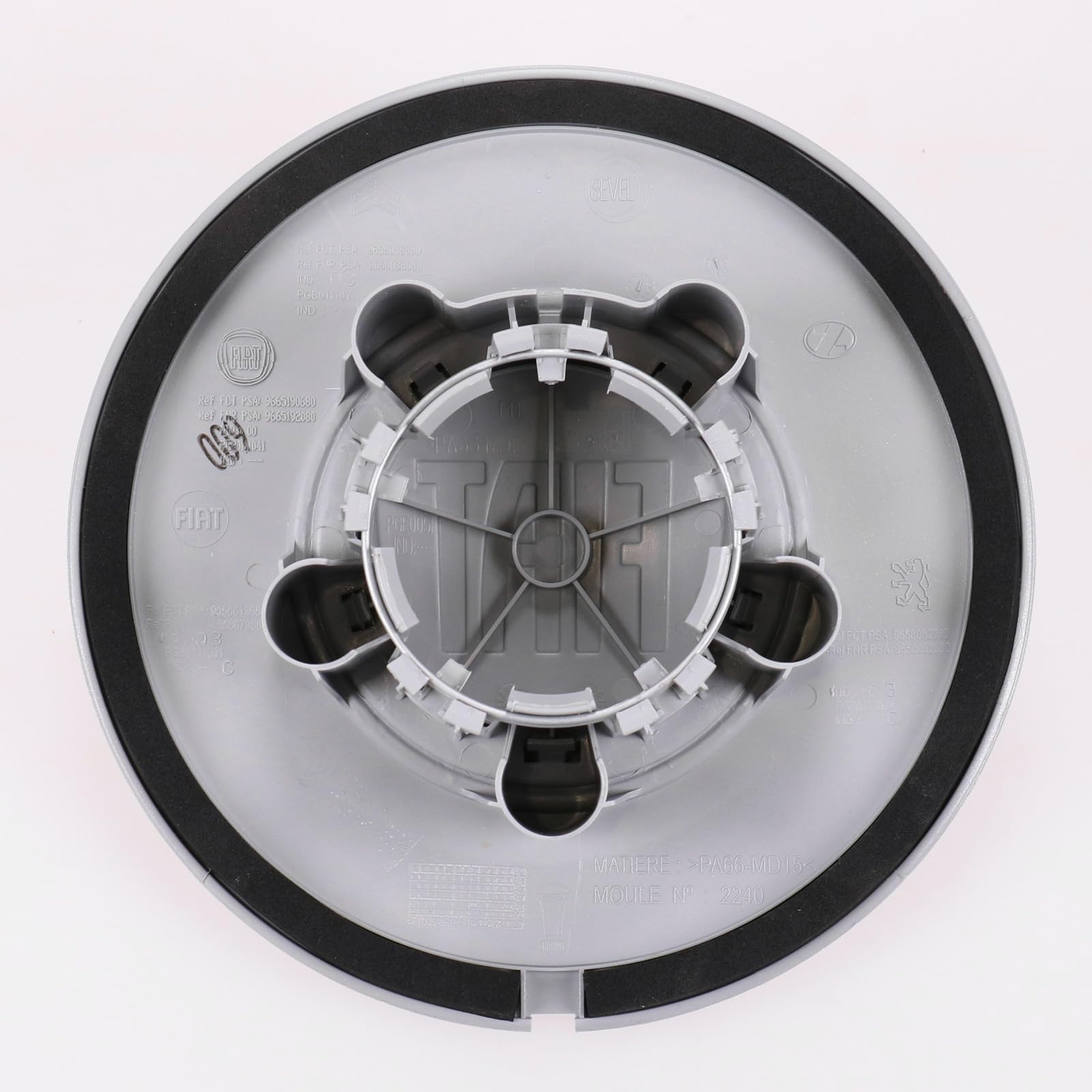 Copricerchi Fiat Logo argento 16 pollici 9665190680