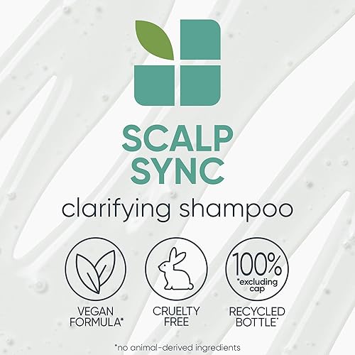Miniatura 5 de Biolage Champú aclarante Scalp Sync  Elimina residuos, acumulación y exceso de aceite  Sin parabenos ni silicona  Para cabello graso y cuero
