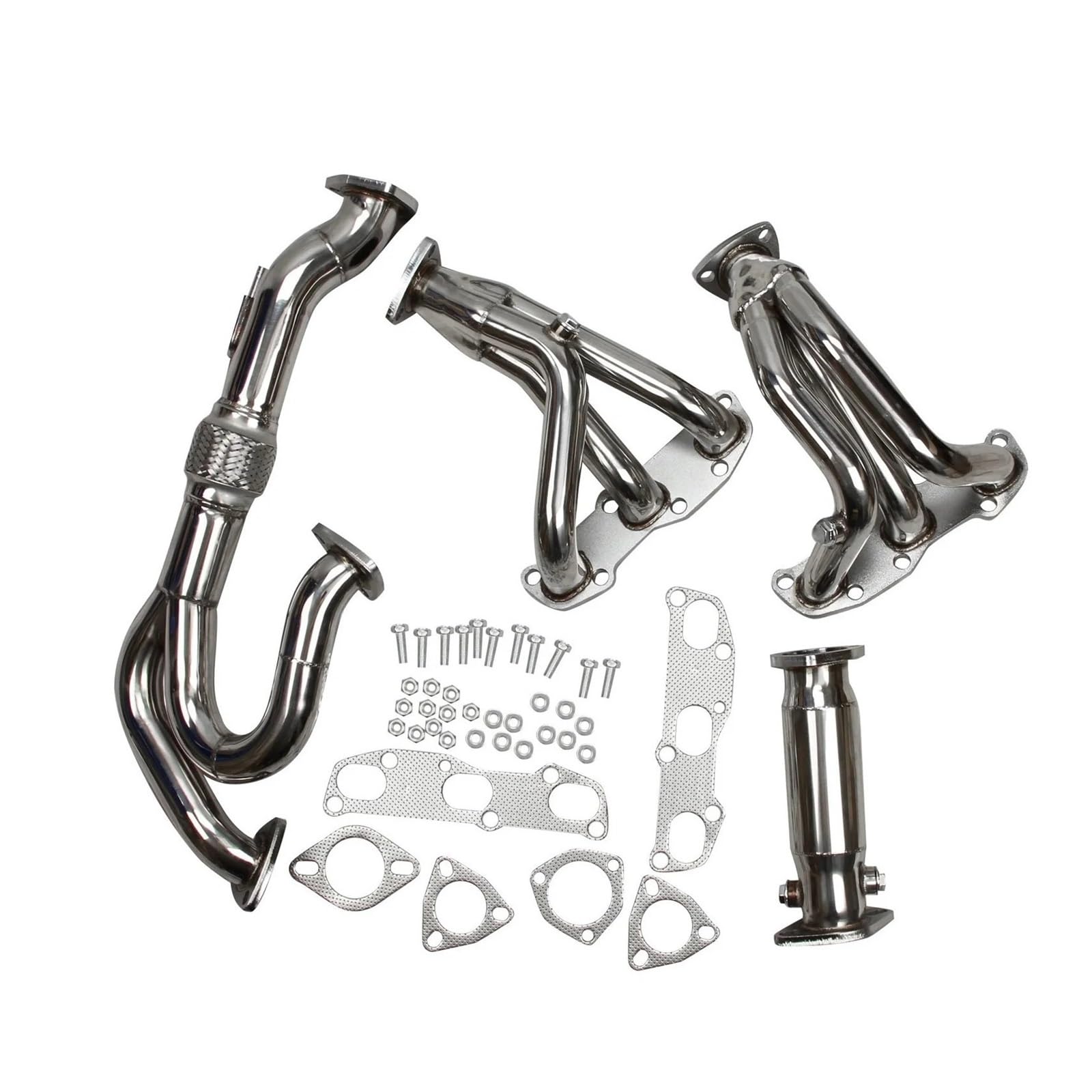 Xuanqingyi Store 2002-2006 Kompatybilny z Altima 3.5L VQ35DE V6 kolektorami wydechowymi