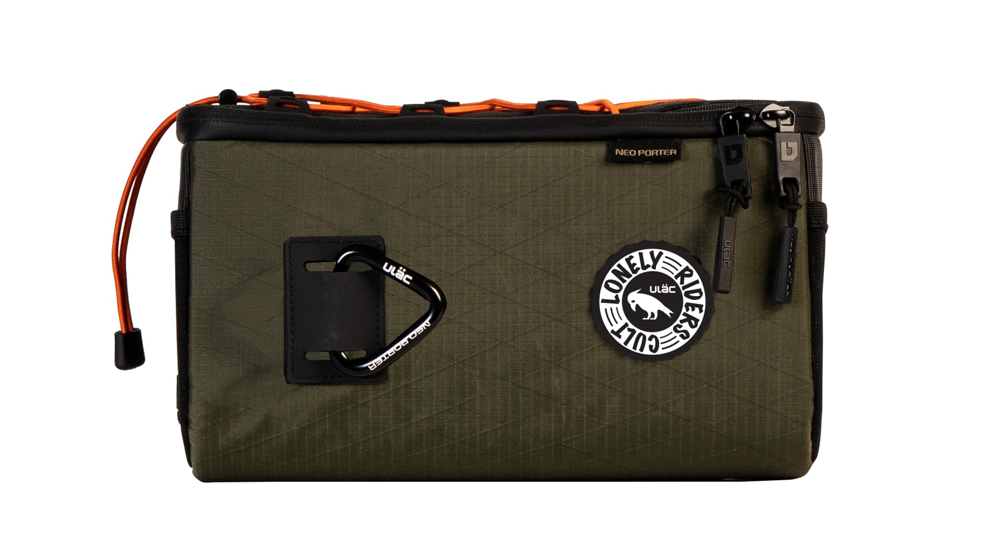 ULAC NEO PORTER COURSIER GT MAX 4.2L Bicycle Handlebar Bag, Waterproof Large Capacity Cycling Storage Bag(Moss)