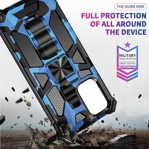 Miniatura 2 de CCSmall Para Xiaomi Redmi Note 10 Pro (No Note 10) Funda de diseño de camuflaje resistente Protección a prueba de golpes Grado militar Cubierta de