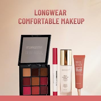 Swiss Beauty Cream It Up Blusher | Highly Pigmented | Long-lasting | Buildable & Blendable | All Skin Types | Shade- Cheek-O-Pink, 10ml