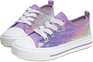 Toandon Toddler Kids Glitter Shoes