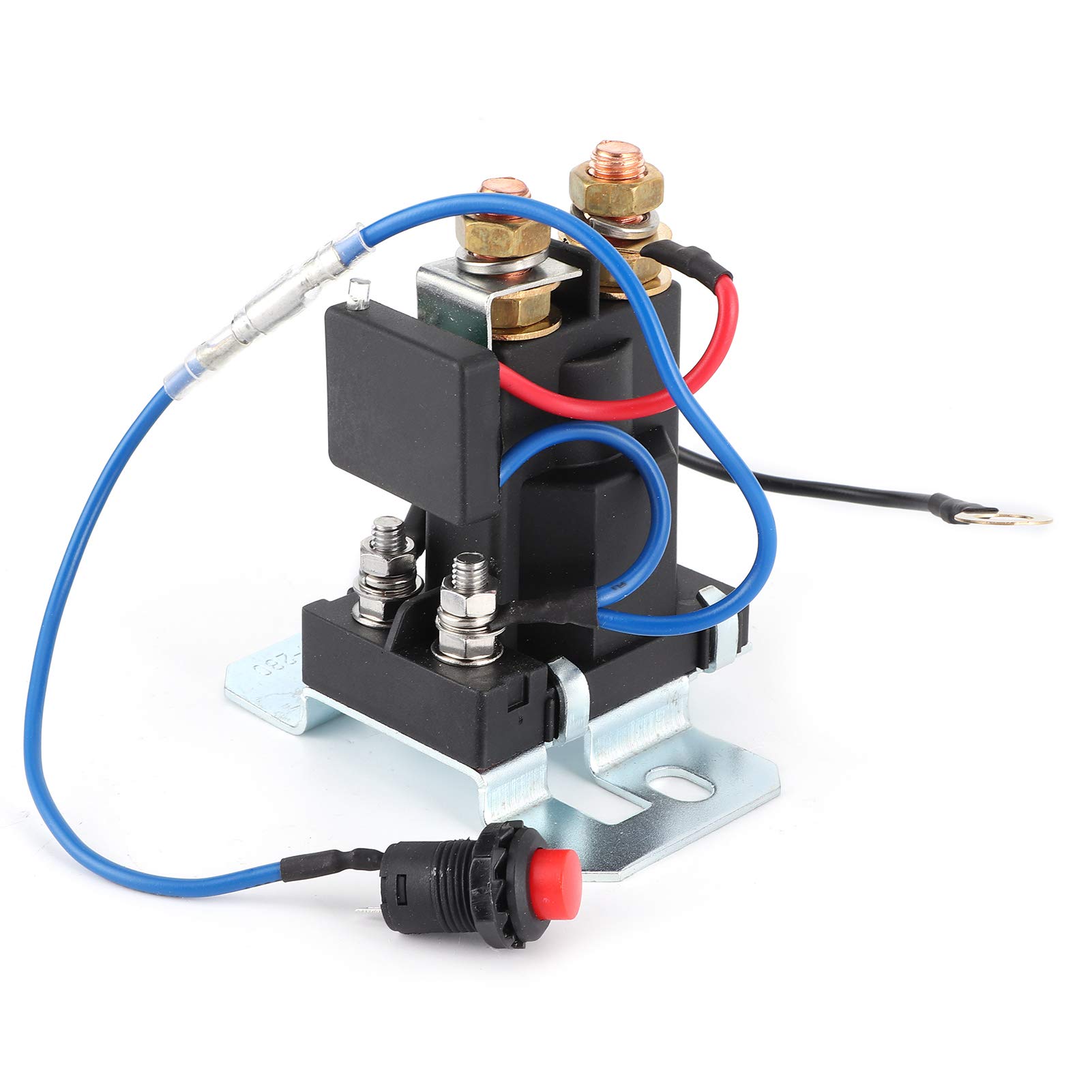 Brrnoo Juego de relé Aislador de Batería con Control Automático de Voltaje de 6 Terminales para Modificación de Vehículos, Ideal para Automóviles, Vehículos Recreativos y Yates