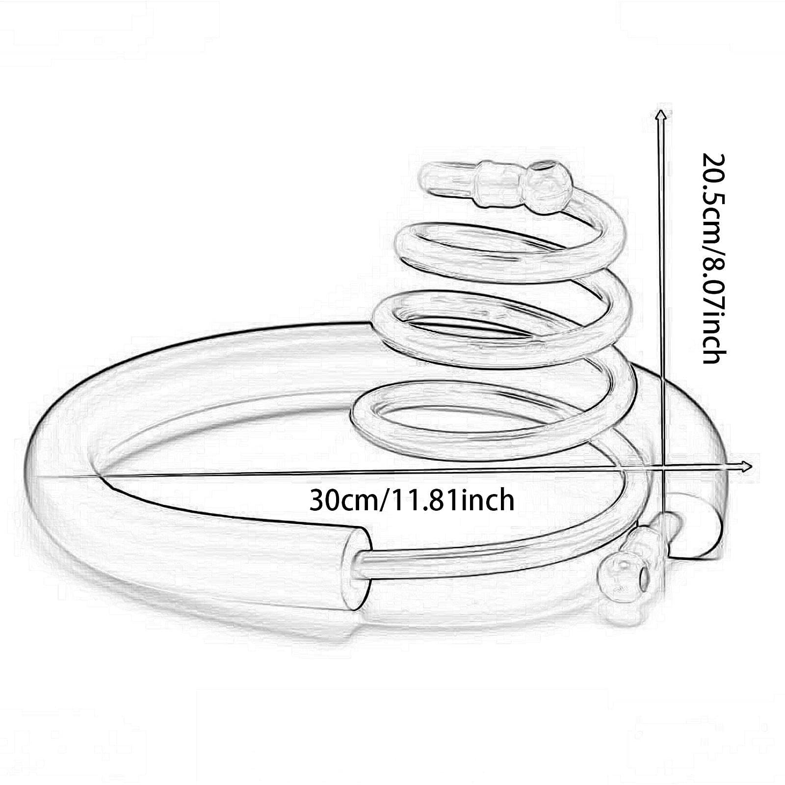 Colcolo Support de sèche-Cheveux de Poils de Chien Suspendus, Noir