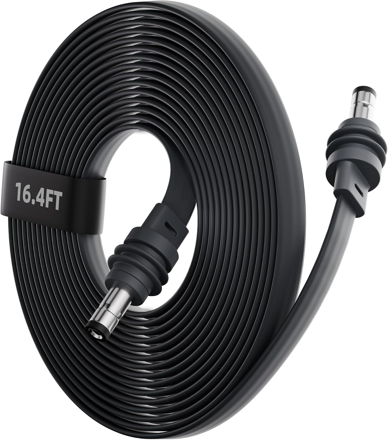Starlink Mini Flat DC Power Cable 16.4ft/5m, Replacement DC Waterproof Cord | 20AWG Ultra-Thin Flat Waterproof DC Male to Male Cord for Starlink Mini & Mini X, RV Van Truck Camping Outdoor