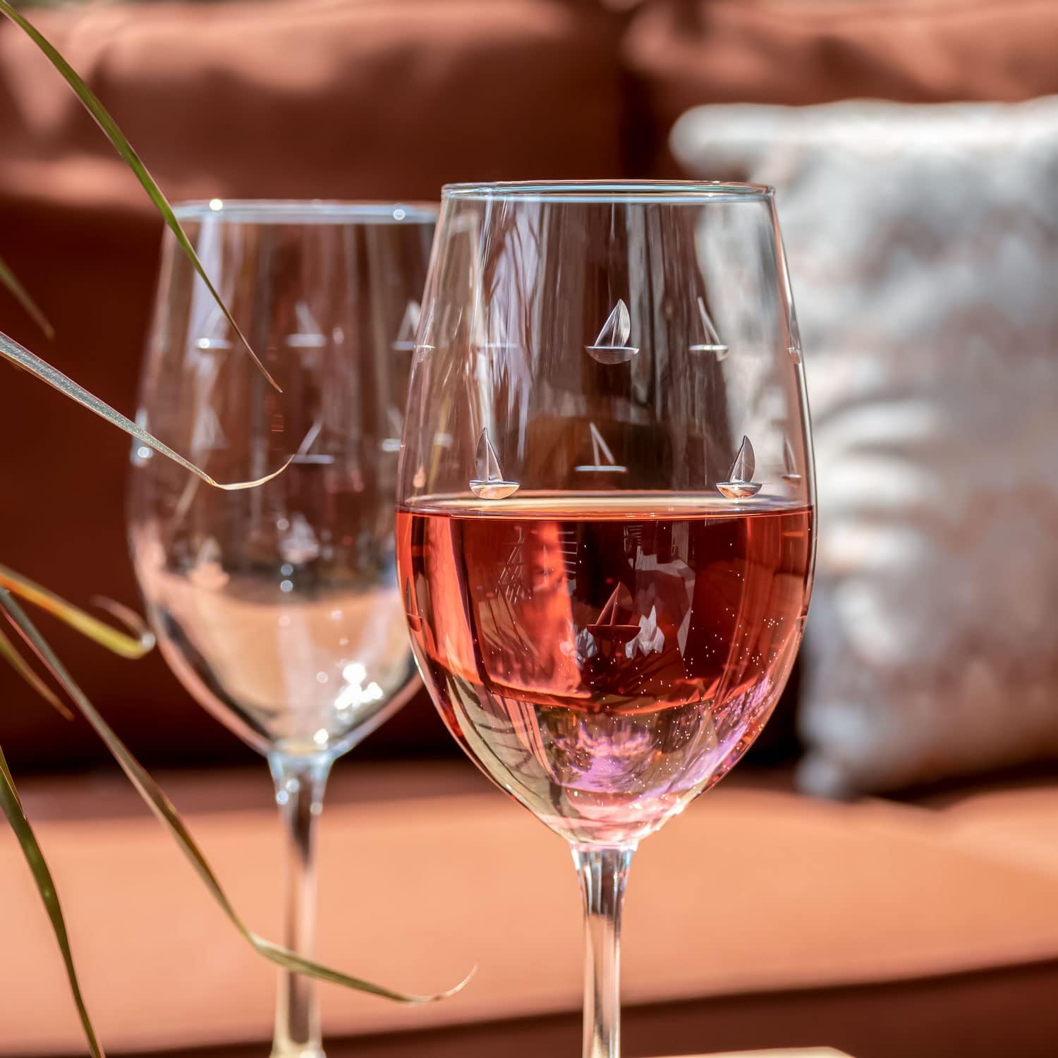Rolf Glass Sailing All Purpose Wine Glass 18 Ounce | Set of 4 Large Wine Glasses | Lead-Free Glass | Engraved Large Wine Glasses | Proudly Made in the USA - Image 7