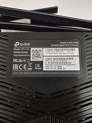 Miniatura 8 de TP-Link Archer AX50 AX3000 Router Gigabit inalámbrico de doble banda (renovado)