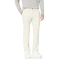 Amazon Essentials Pantaloni Chino Elasticizzati Casual Dritti Uomo