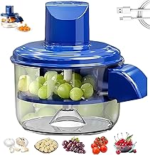 Automatic Vegetable Peeler, Electric Garlic Peeler, New Automatic Small Fruit Peeling Tool, Rechargeable Smart Fruit Peeler Machine, for Grapes, Garlic, Tomato, Cherry