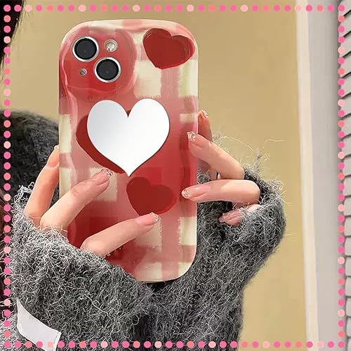 Miniatura 5 de PH PandaHall 50 piezas de mini azulejos de espejo de 2 pulgadas, espejo de corazón acrílico adhesivo pequeño espejo cuadrado mosaico, azulejos de