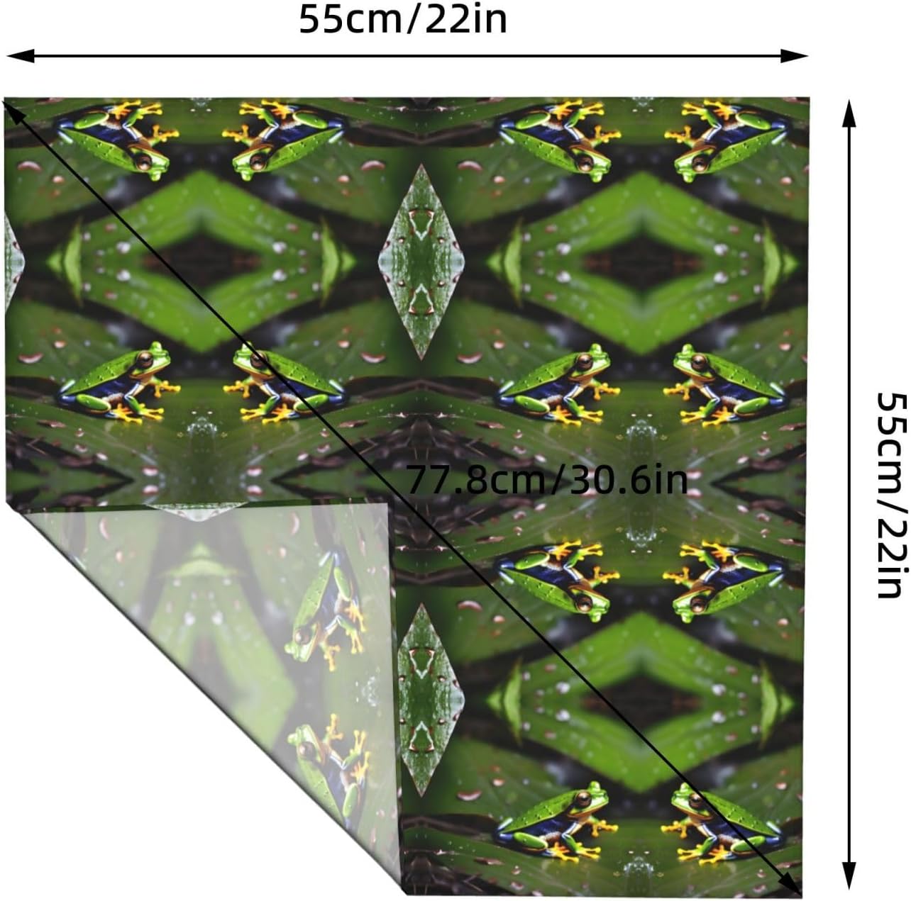 Peace Tree Frogs Bandanas For Women
