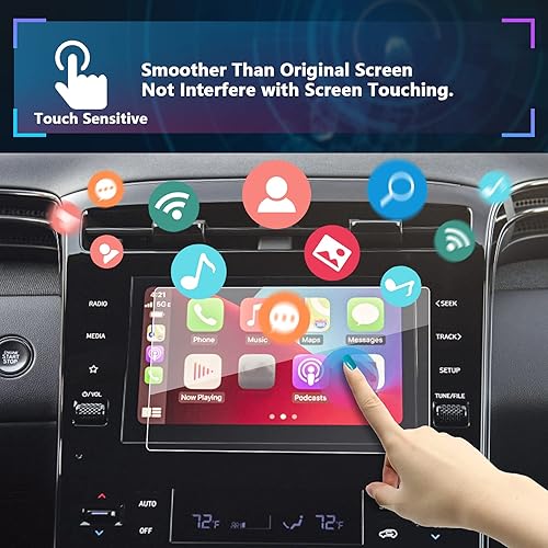 Miniatura 12 de SXCY Protector de pantalla para Hyundai Tucson/Santa Cruz 2022 2023 2024 de 10.25 pulgadas para Hyundai Tucson SE/SEL/XRT/N Line/Limited Accessories