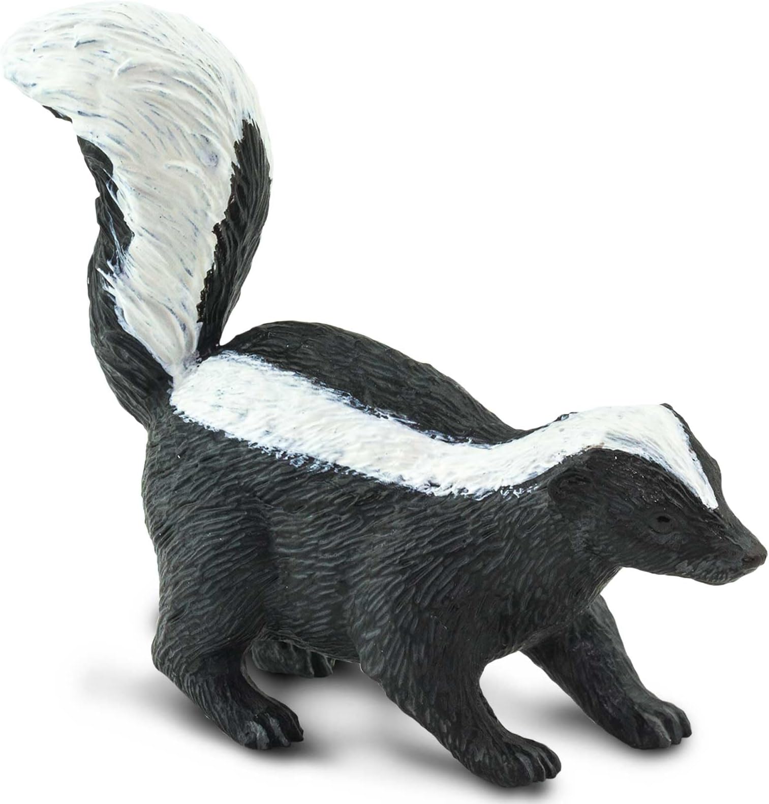 Safari Ltd. Striped Skunk Figurine - Realistic 2.5" Plastic Model Figure - Educational Toy for Boys, Girls & Kids Ages 3+