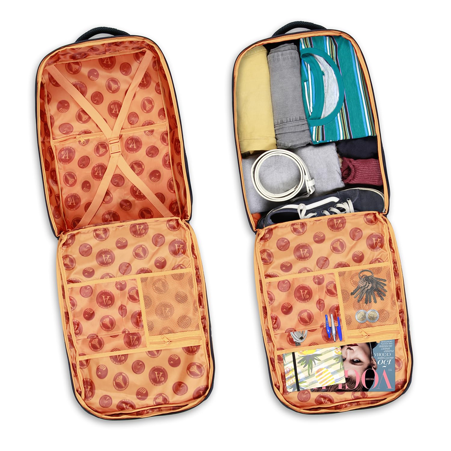 Karactermania Plecak unisex Mercury Nasa Cabin Bag (1 szt.), Niebieski NASA, Underseat 40x20x25cm, Plecak Mercury