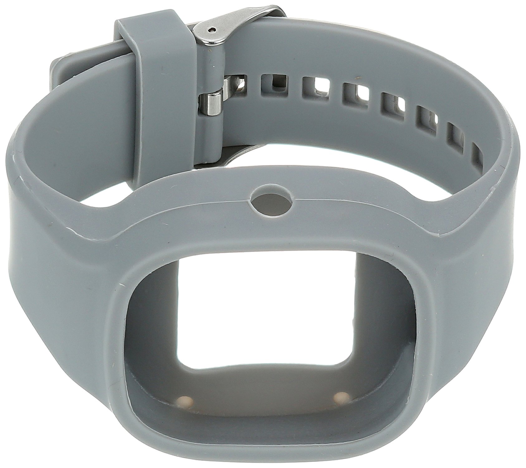 BND-GRY-1005 44.45 -mm Silicone Watch Band Strap