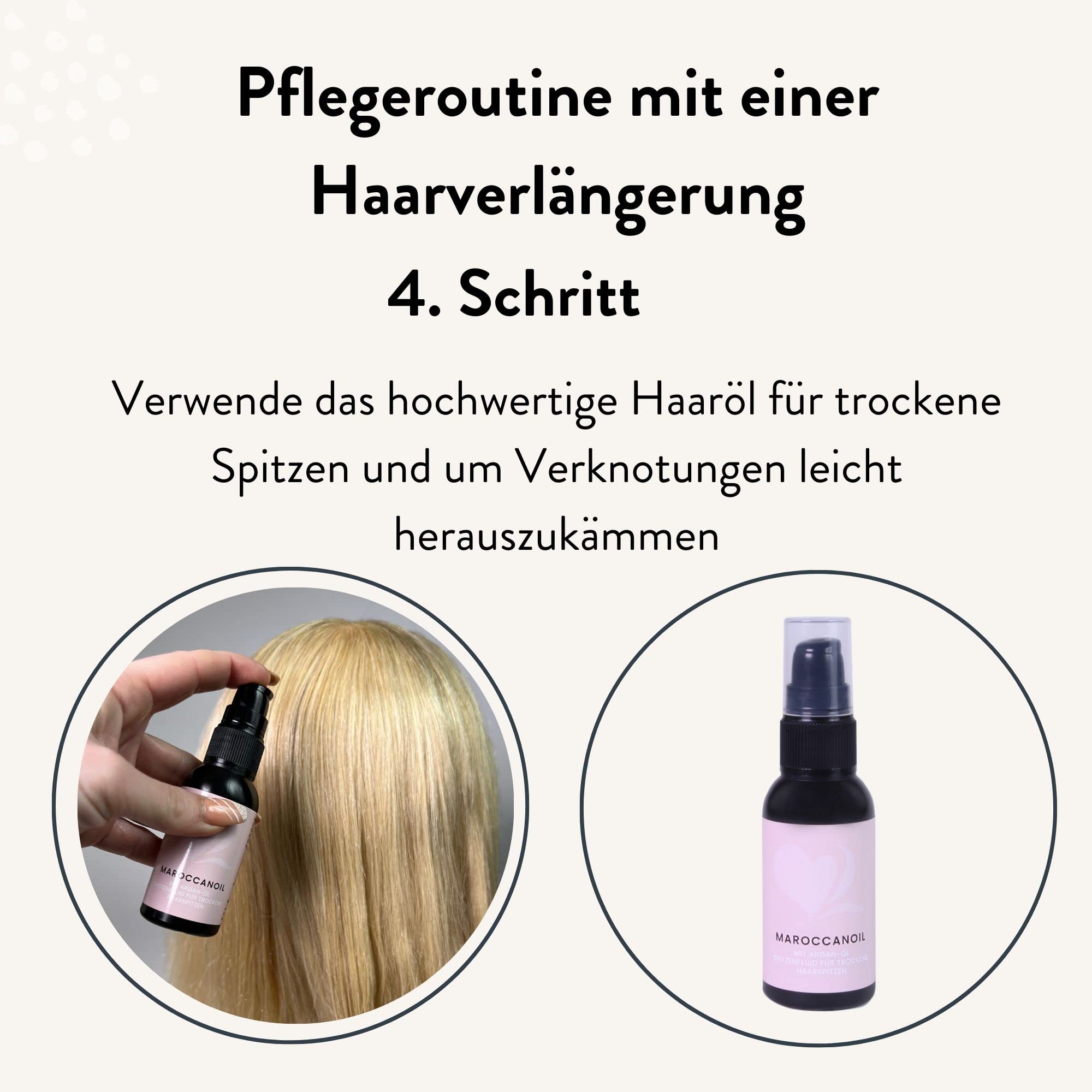 hair2heart Pflegeset für Echthaar Extensions Haarverlängerungen - 2-Phasen Sprühkur, Creme-Shampoo, Haaröl und Haarmaske für strahlendes, gesundes Haar