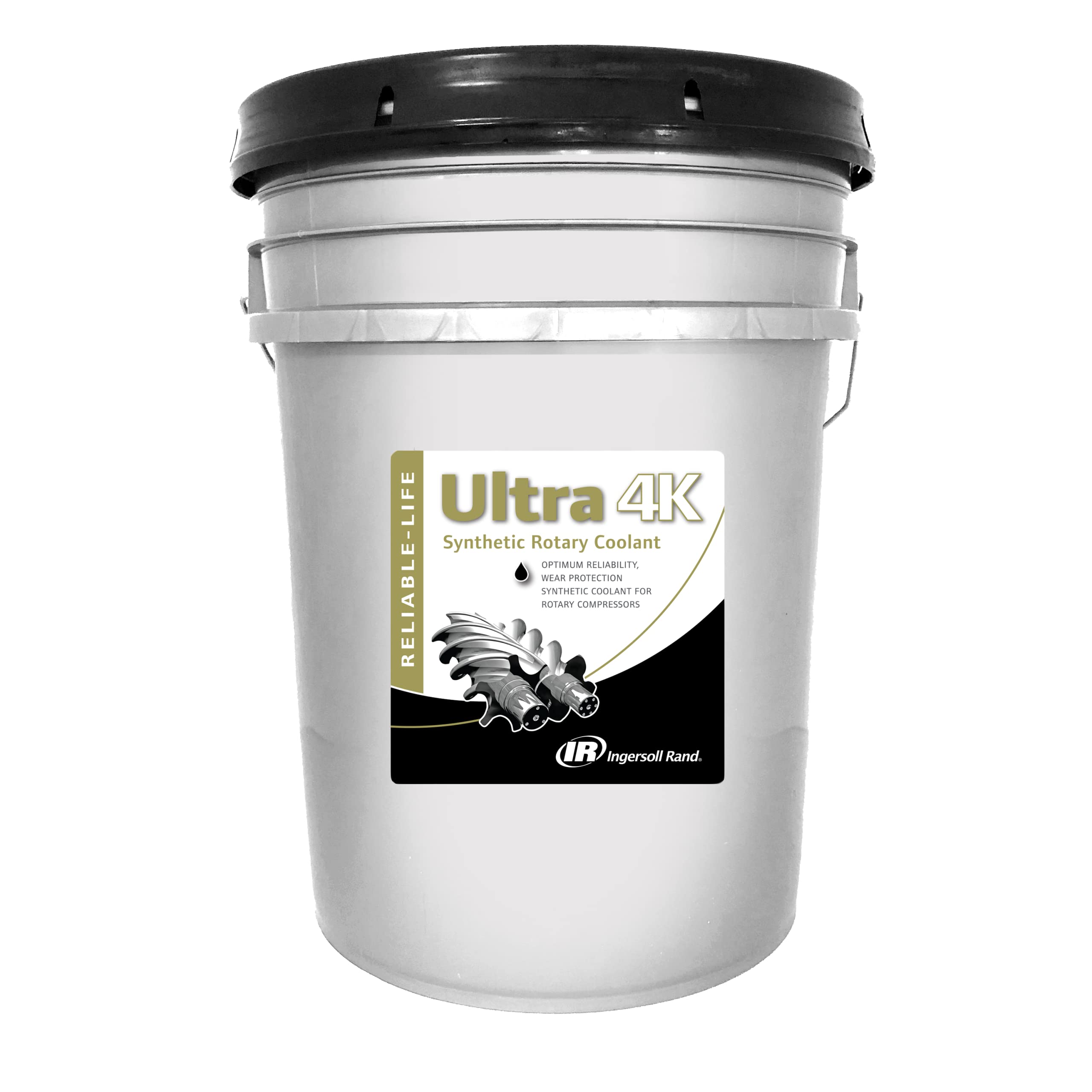 47696743001 Ingersoll-Rand OEM Ultra 4K Synthetic Rotary Coolant, (20 Liters),Black,11"x11"x15"
