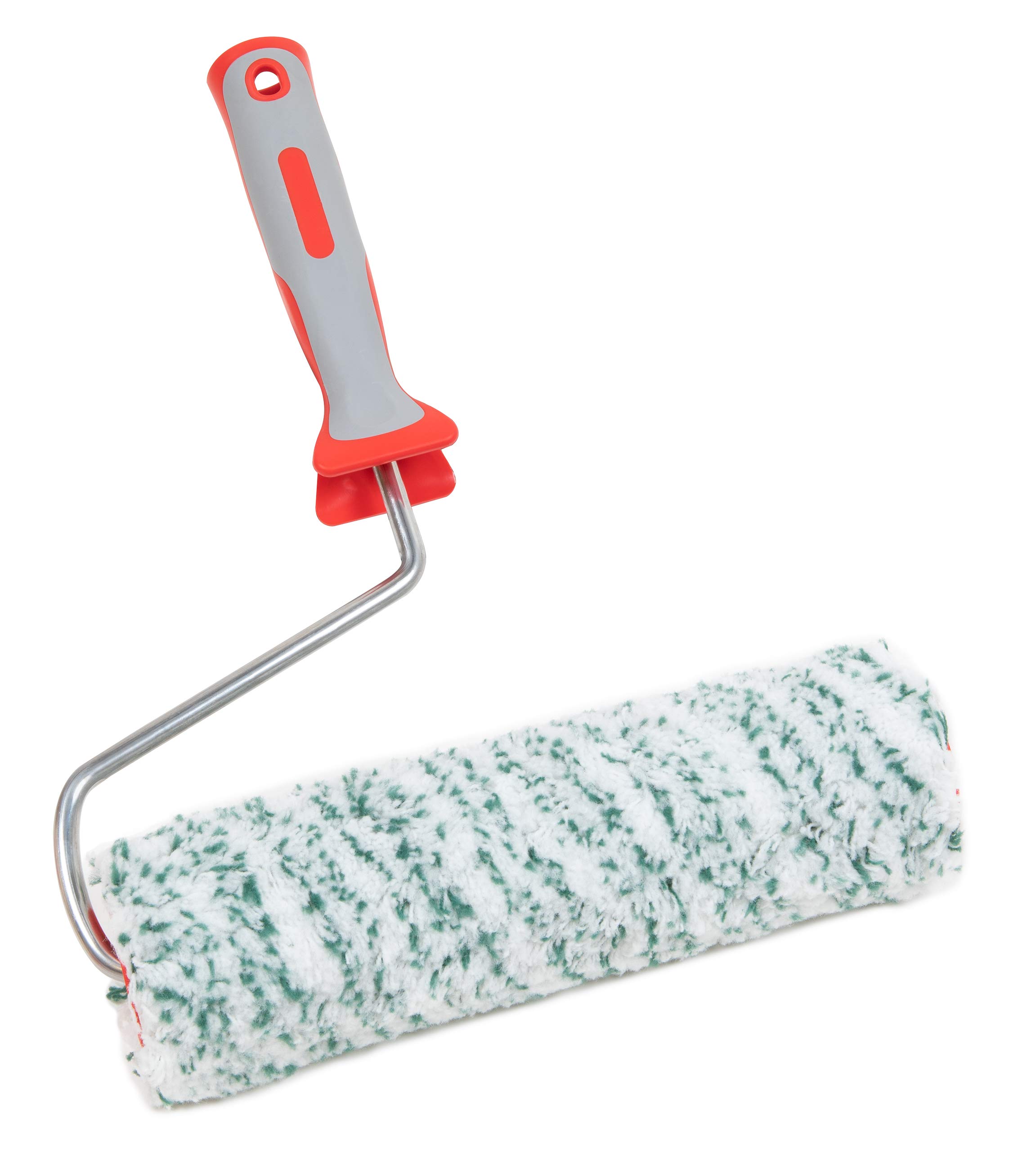 BAIFULAI 12-teiliges Farbroller Set Mit Teleskopstange - Komplett-Set Für Wand- Und Deckenstreichen