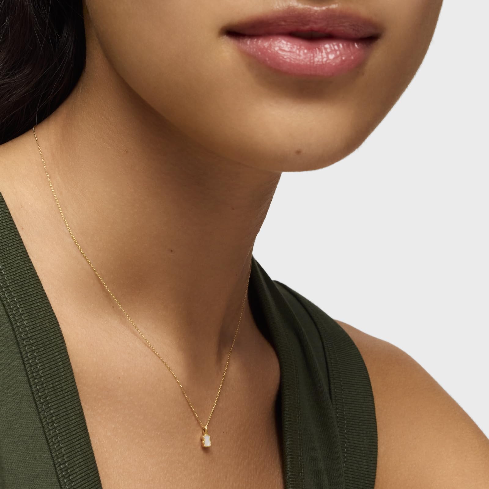 TOUS Collar para Mujer de Oro 18kt y Nácar, Colección Glory