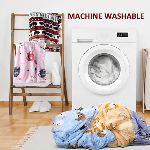 Miniatura 6 de Fleedy Manta con capucha para mujeres y hombres, manta de sherpa de gran tamaño, manta cálida y acogedora con capucha, regalos para adultos