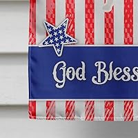 Vista 565 de Caroline's Treasures BB4243GF Bandera de jardín con texto en inglés «Merry Christmas» con texto en inglés «Merry Christmas», bandera decorativa