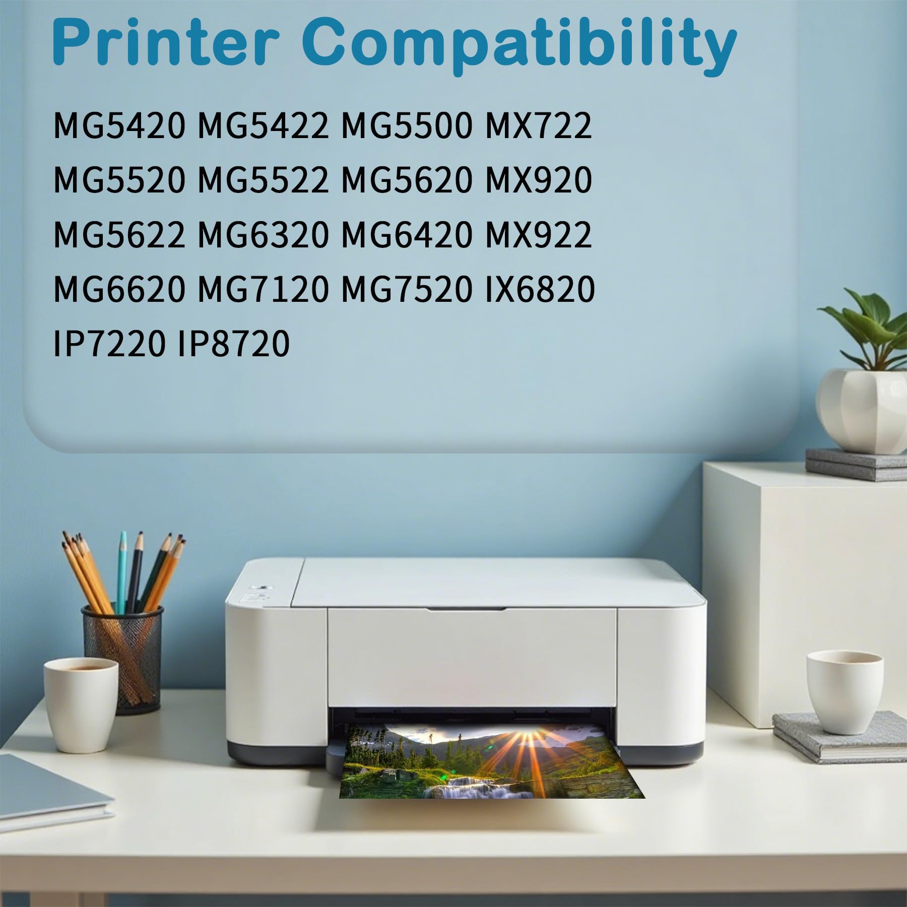 Amazon.com: WOWINK 適用於Canon MX922 印表機墨水250 251 墨水匣250