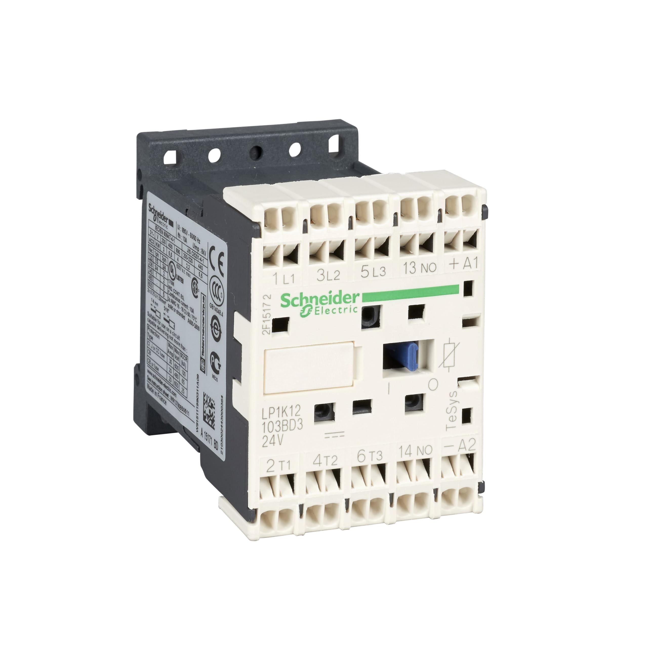MINICONT. K TRIP. 6A 24V DC RES pour optimiser l'espace en tableau électrique