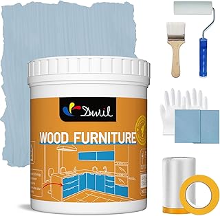 DWIL Acrylic Wood Paint for Furniture - Semi-Gloss Paint Suitable for Wo...